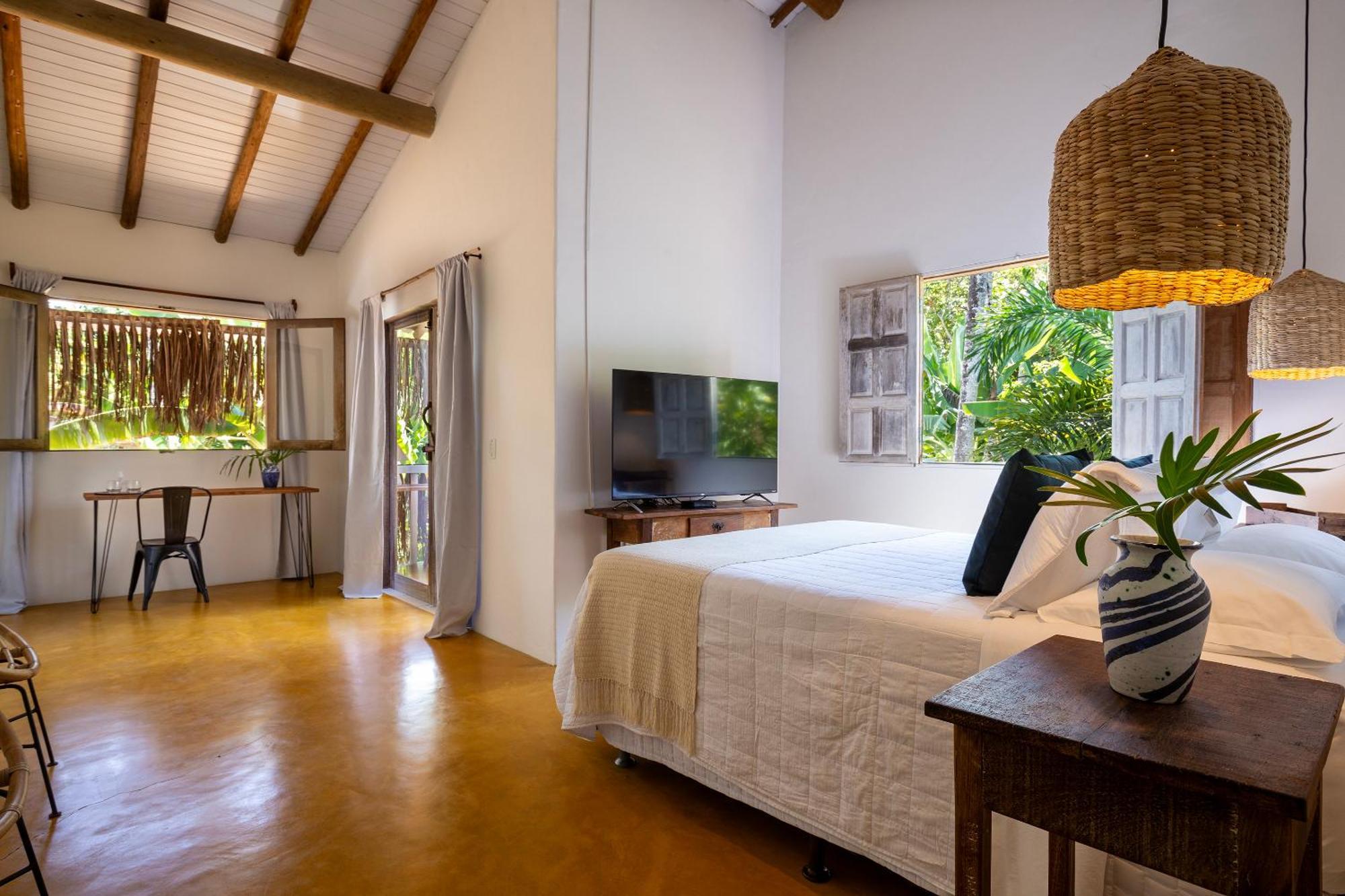Pousada Seis E Meia Trancoso Extérieur photo