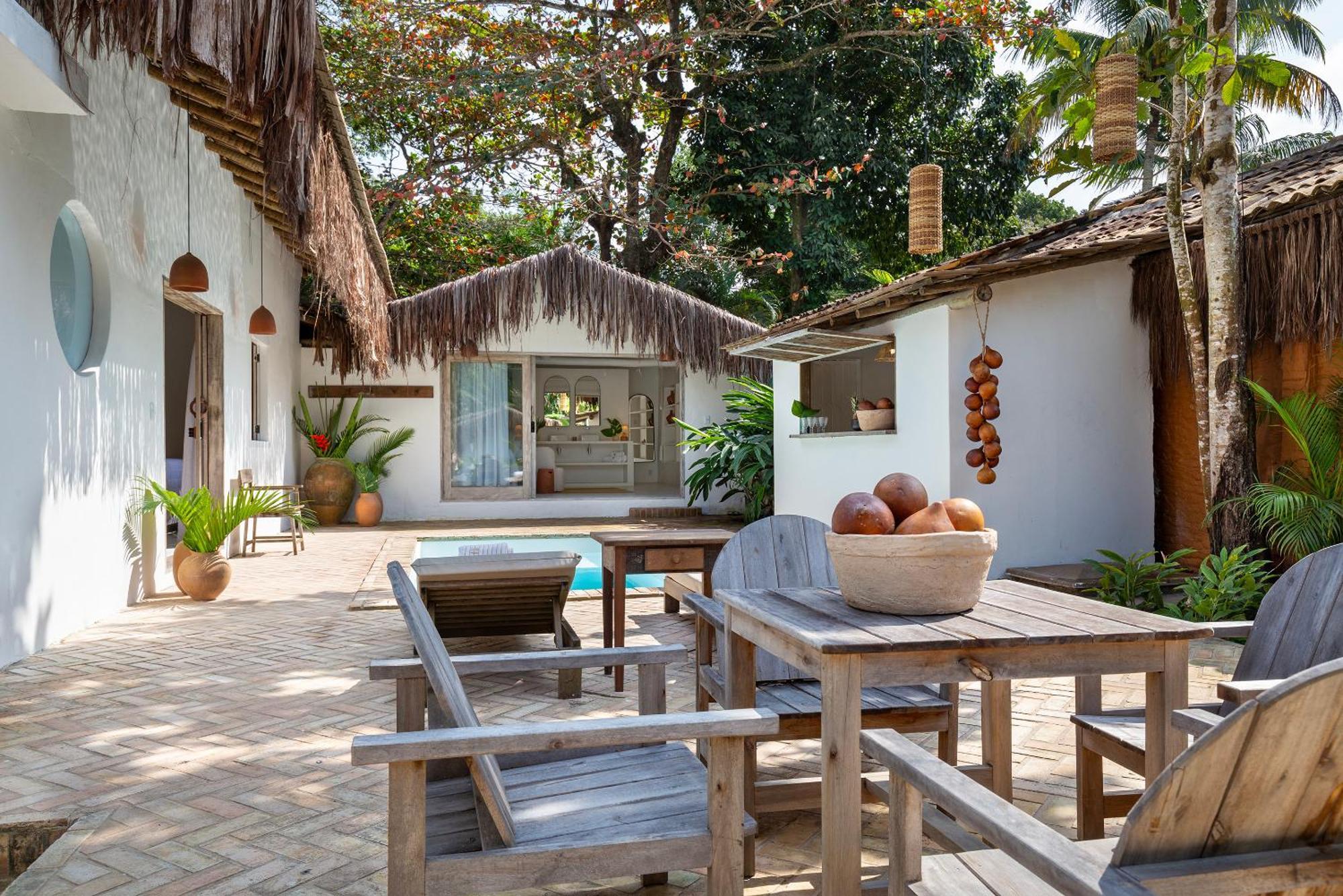 Pousada Seis E Meia Trancoso Extérieur photo