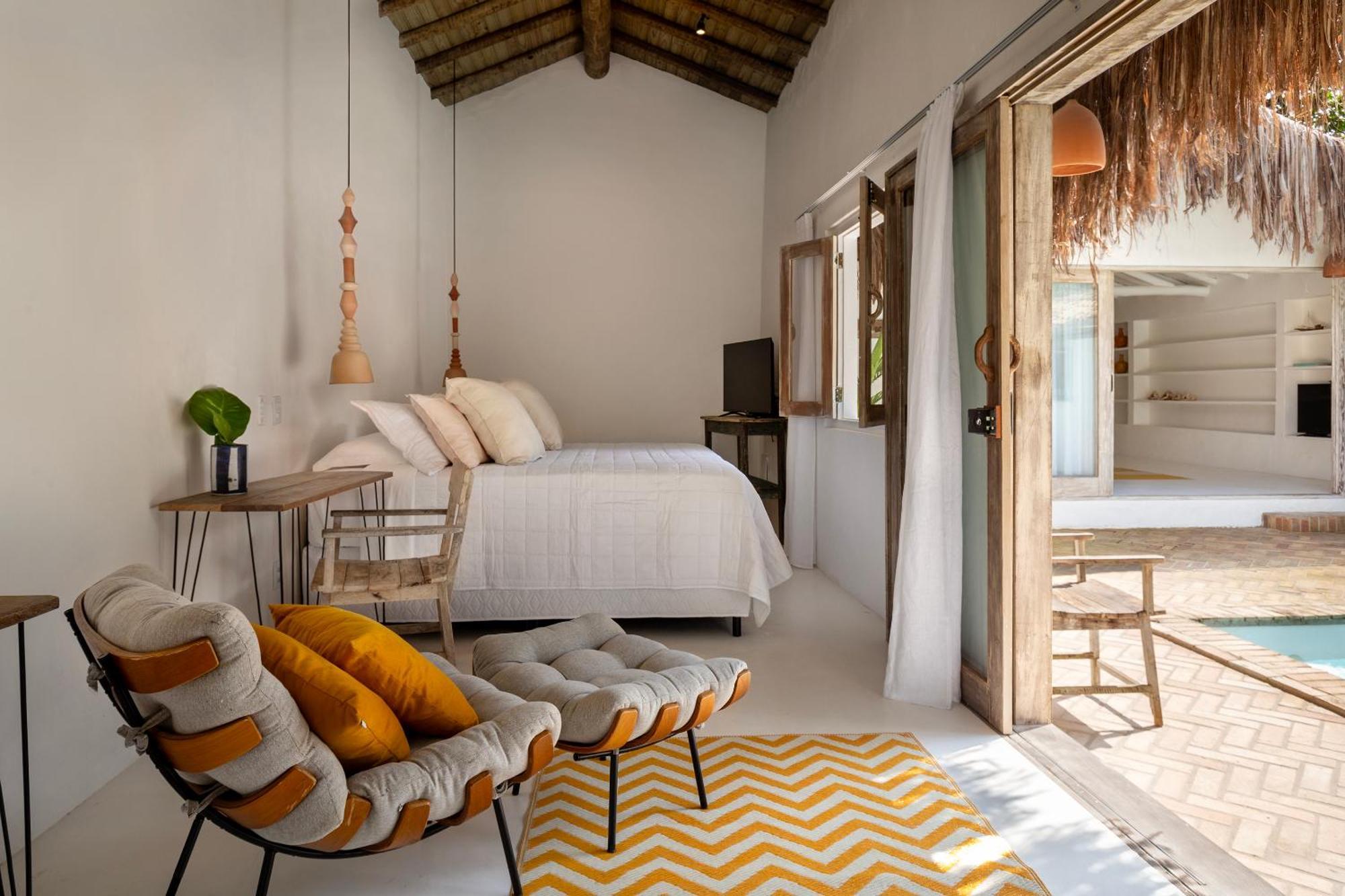 Pousada Seis E Meia Trancoso Extérieur photo